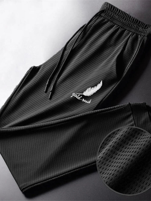 Men Fashion Quick Dry Pants Lightweight Hiking Jogging Running