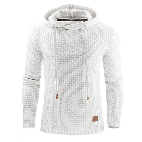 Warm Men's Solid Color Casual Hoodie Oversize Sweatshirt Sweatshirt