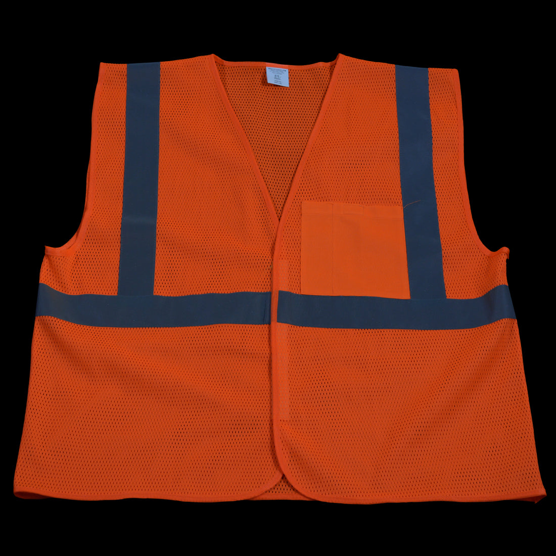 OVM2-EC-4X-5X Safety Vest Economy Line Ansi Class Ii Orange Mesh,