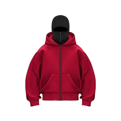 Men and women Balaclava Y2K Gothic Harajuku winter new item double
