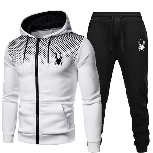 2025 popular two-piece men's sportswear jogging suit sportswear hooded