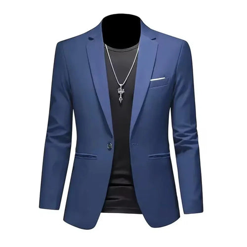 Men's Trendy Leisure Boutique Suit Jacket Autumn Casual Business Slim