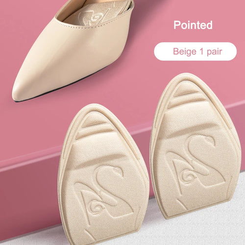 Forefoot Pad Non-slip Sole Toe Plug Cushion Half Insoles for Shoes