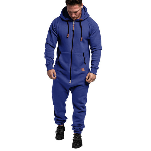 New Custom 3D Full Design Jumpsuit Pajamas Long-sleeved sports pants