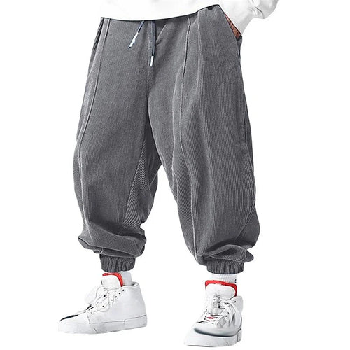 spring autumn Men's Casual Loose Drawstring Pants Fashion Sweatpants