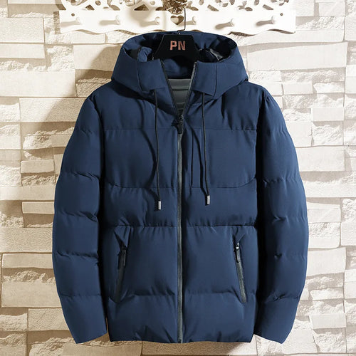 Winter Men Jacket Autumn Warm Fashion Thickened Cotton Padded Jackets