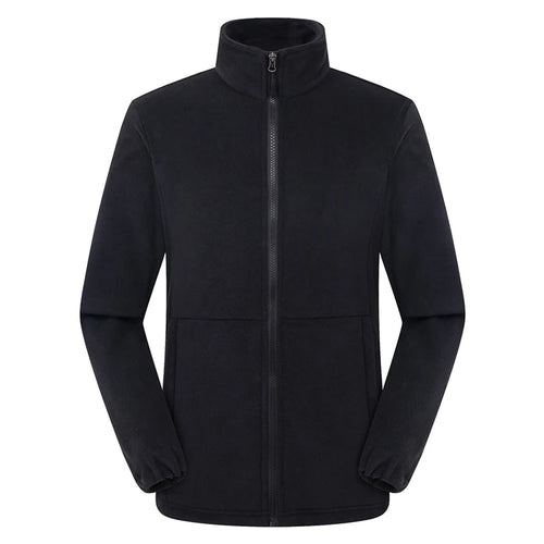 Soft Polar Fleece Jacket with Pockets Lightweight Outdoor Recreation