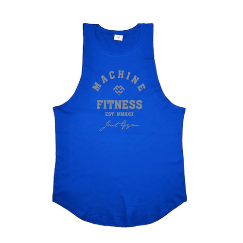 MACHINE FITNESS JUST GYM Bodybuilding Tank Top Mens Workout Vest