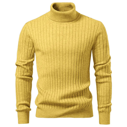 Animal Game Men's Cold Blouse Casual Sweaters Woolen Turtleneck