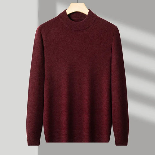 Half Turtleneck Knitwear Sweater New Autumn/Winter Mock Neck