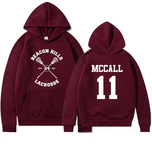 Autumn Teen Wolf Hoodie Beacon Hills Stilinski 24 Lahey McCall Men