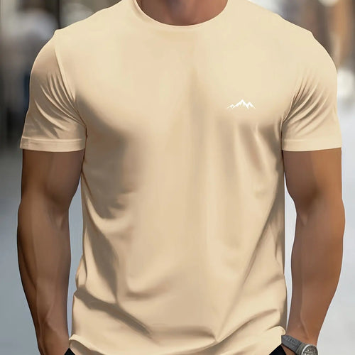 Men's summer 100% pure cotton fashionable casual sports loose mountain