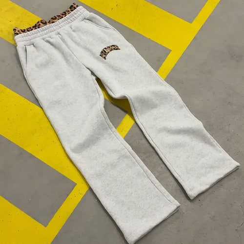 2025 new Y2K trendy high-quality cross-border leopard Embroidered