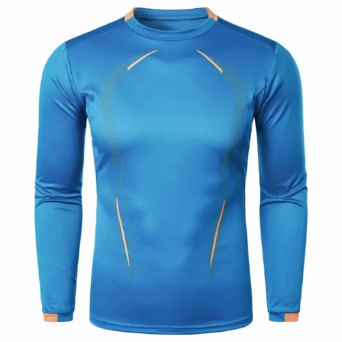 Autumn Men's Long Sleeve Quick Dry T-shirt Lightweight Breathable