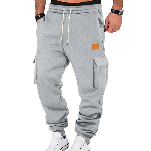 Men's Cargo Pants 2025 New Casual Loose Autumn Winter Straight Baggy