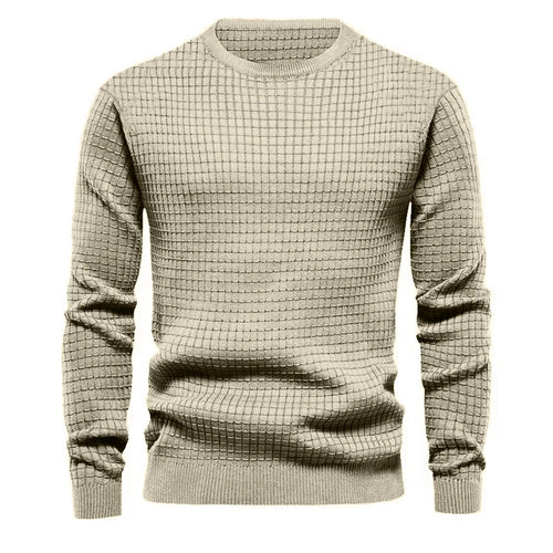 New Men's Crew Neck Sweatshirts Solid Color Large Sweatwear Spring