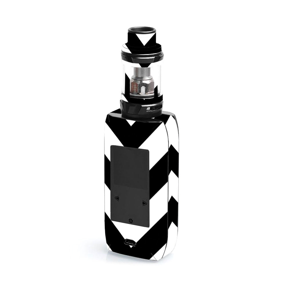 MightySkins VAREVX-Black Chevron Skin for Vaporesso Revenger X - Black