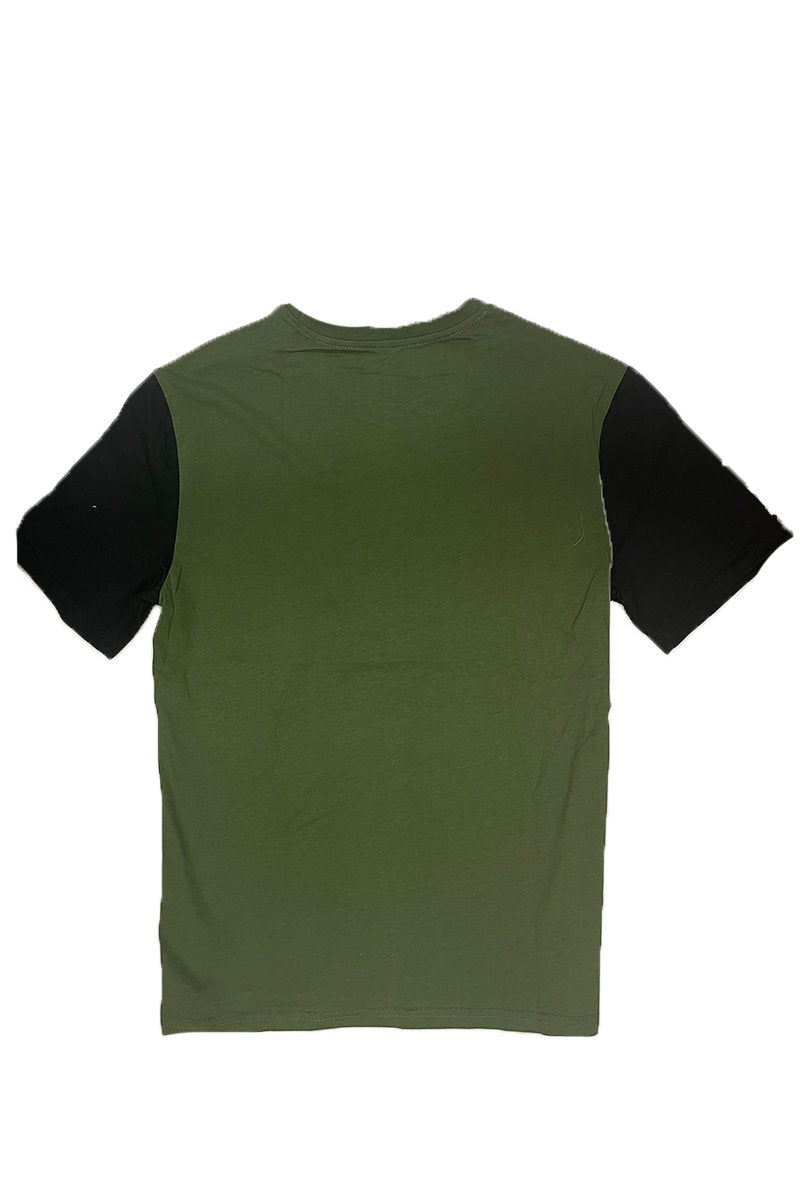 ANGLED COLOR BLOCK TEE