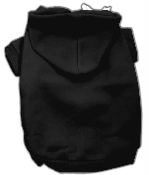 Mirage Pet Products 53-01 XLBK Blank Hoodies Black XL - 16
