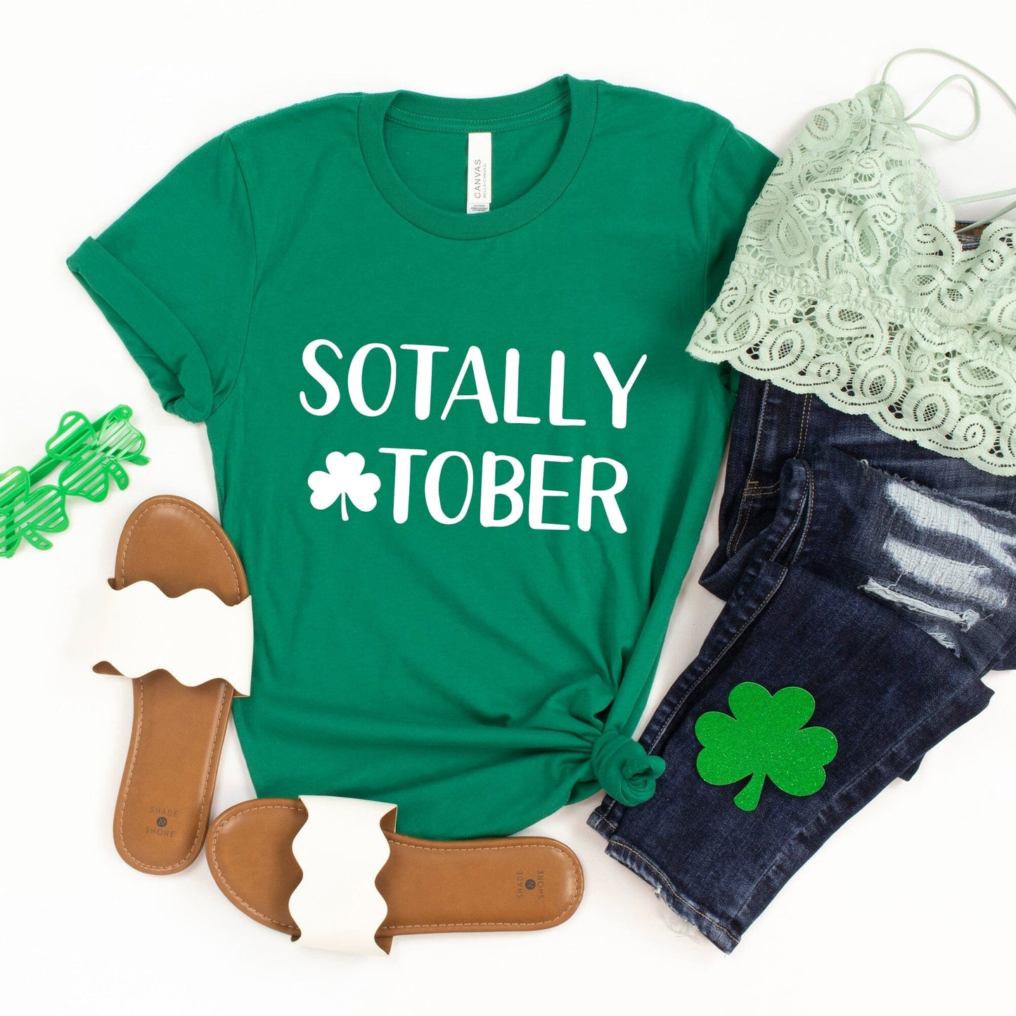 Funny T-Shirt - Sotally Tober St. Patty's Tee