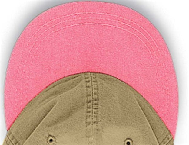 Whispering Pines Sportwear LP102 Optimum-Khaki With Contrast Bill 6 Pa