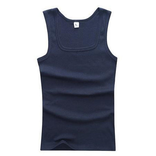 2020 Summer Plus Size Men Clothing Tank Tops Black White Gray Singlets