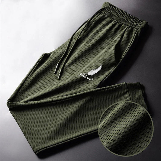 Men Fashion Quick Dry Pants Lightweight Hiking Jogging Running