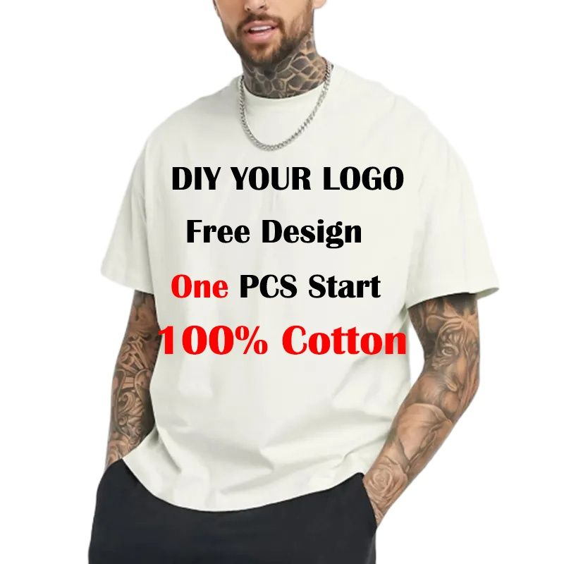Customized Printed Leisure T Shirt Tee Diy Your Own Design Like Photo