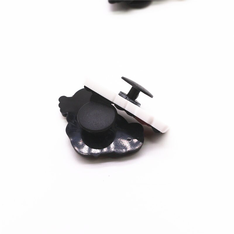Fashion 1pcs Black Educated Queen Pvc Shoe Charms Accessories Lucky