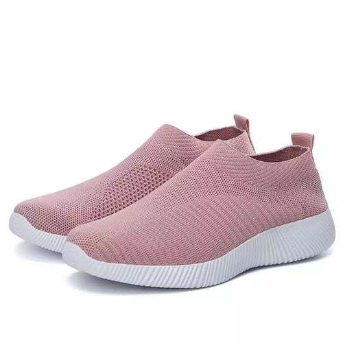 Women Vulcanized Shoes High Quality Women Sneakers Slip On Flats Shoes