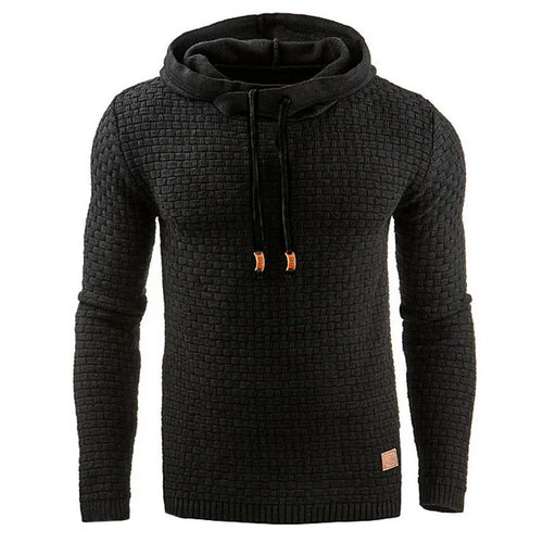 Warm Men's Solid Color Casual Hoodie Oversize Sweatshirt Sweatshirt