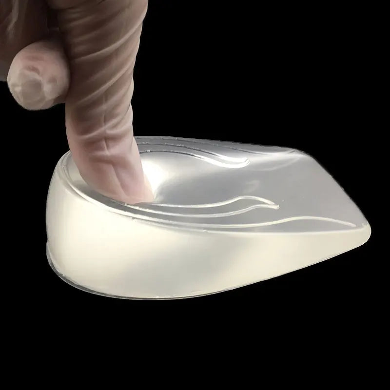 Silicone Gel Height Increase Insole Heel Lifting Inserts Shoe Foot