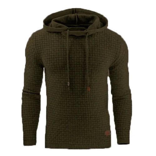 Warm Men's Solid Color Casual Hoodie Oversize Sweatshirt Sweatshirt