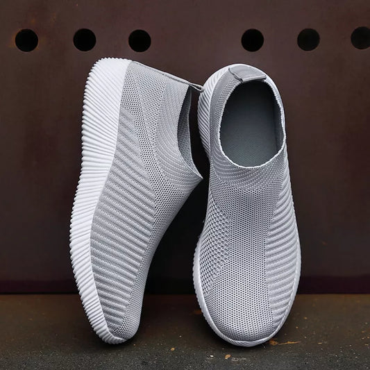 Women Vulcanized Shoes High Quality Women Sneakers Slip On Flats Shoes