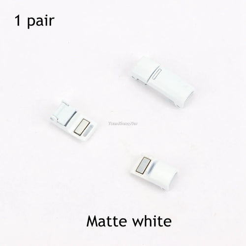 4pcs/1pair New Metal Shoelace Magnetic buckle Shoelaces magnetic Lock