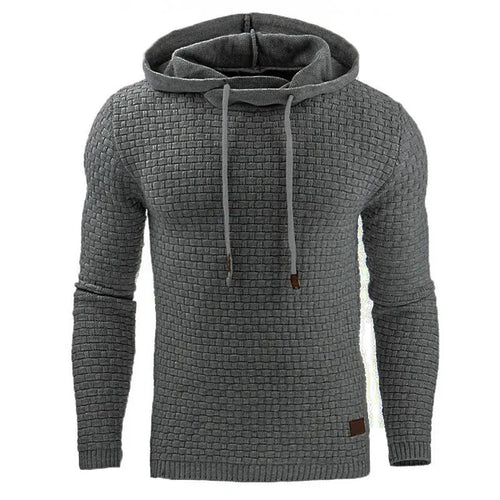 Warm Men's Solid Color Casual Hoodie Oversize Sweatshirt Sweatshirt