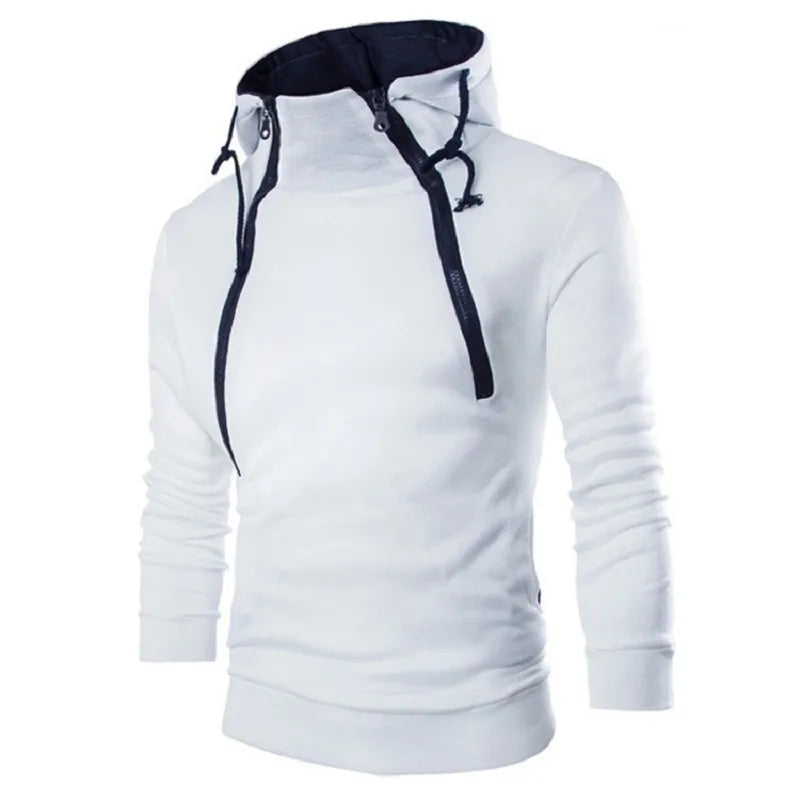 Men's Hoodies Long Sleeve Sweatshirts for Men Zipper Hooded Pullover