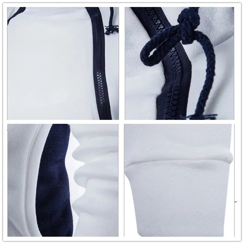 Men's Hoodies Long Sleeve Sweatshirts for Men Zipper Hooded Pullover