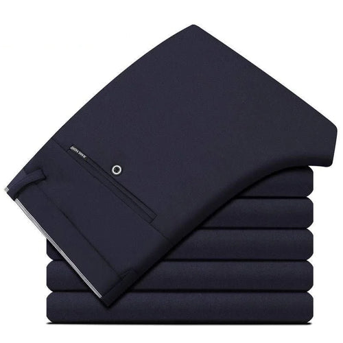Spring Autumn Mens Business Suit Pants Male Summer Thin Formal Solid