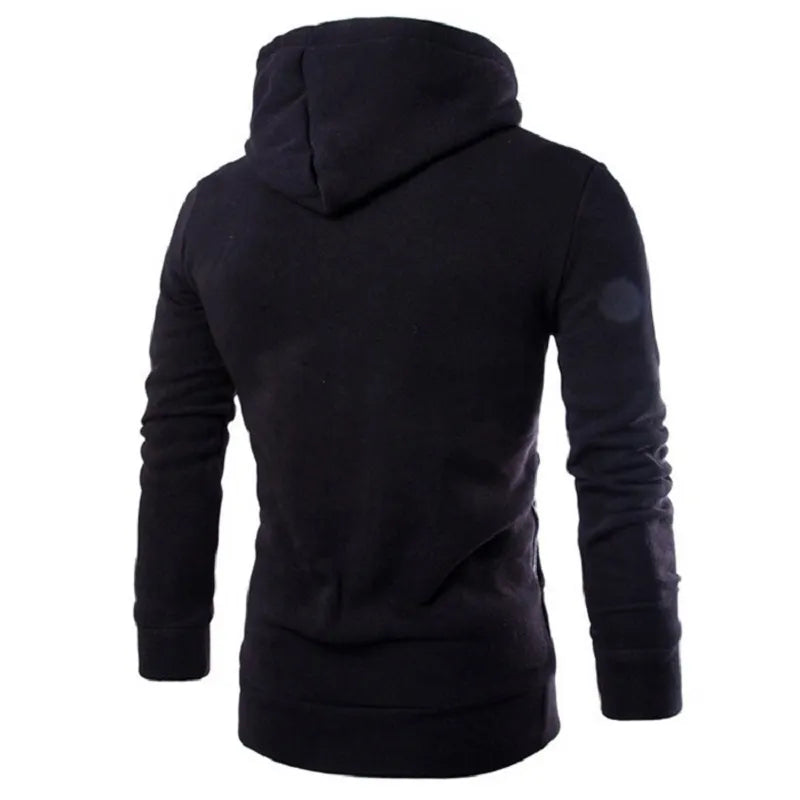 Men's Hoodies Long Sleeve Sweatshirts for Men Zipper Hooded Pullover
