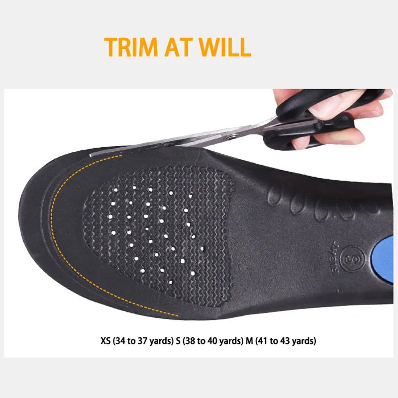 Flat Feet Arch Support Insoles Orthotic Height 3cm High Quality 3D