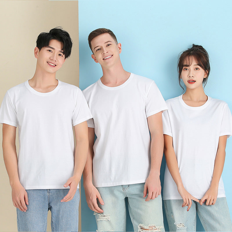 2022 Brand New Cotton Mens T-shirt Pure Color Men T-shirts Round