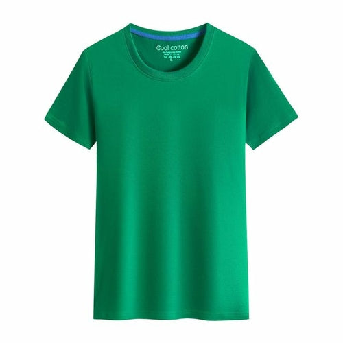 2022 Brand New Cotton Mens T-shirt Pure Color Men T-shirts Round