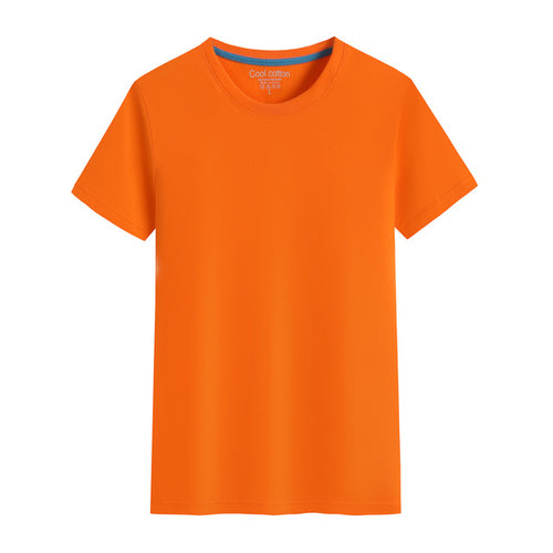 2022 Brand New Cotton Mens T-shirt Pure Color Men T-shirts Round