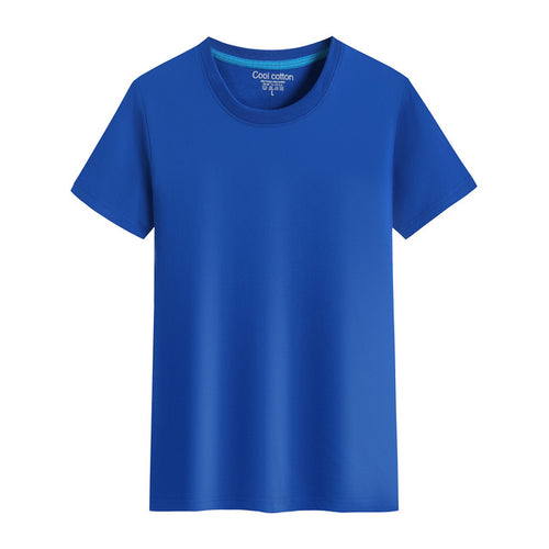 2022 Brand New Cotton Mens T-shirt Pure Color Men T-shirts Round