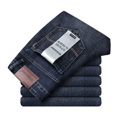 New Business Men's Jeans Casual Straight Stretch Fashion Classic Blue