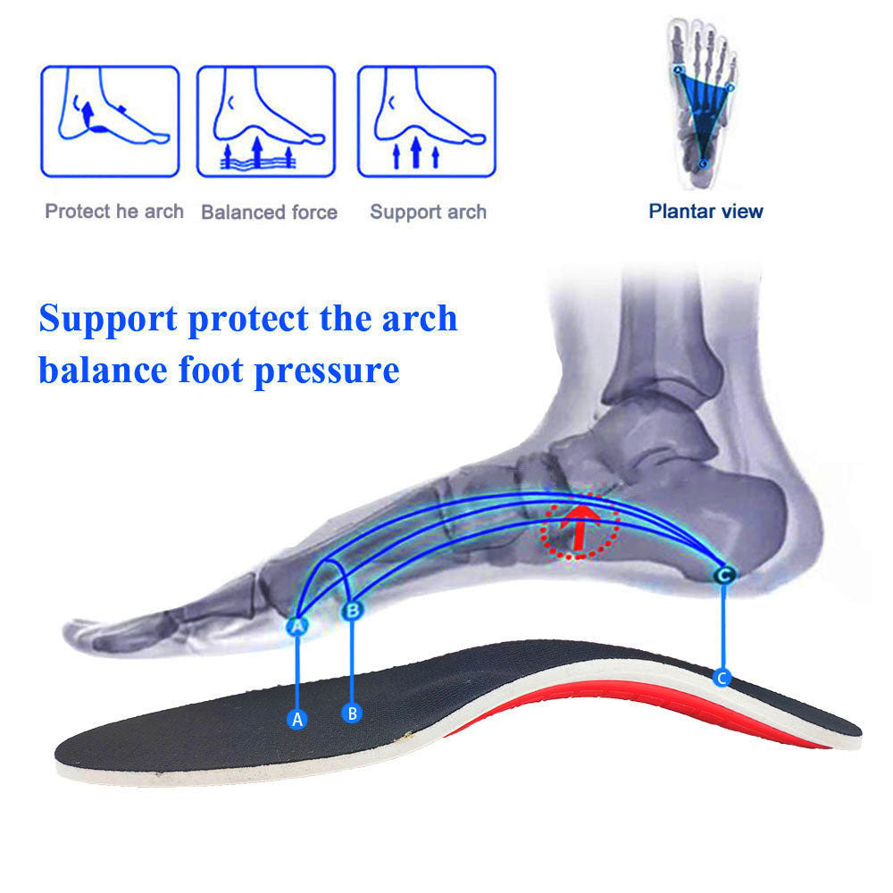 Orthotic Insole Arch Support Flatfoot Orthopedic Insoles For Feet Ease