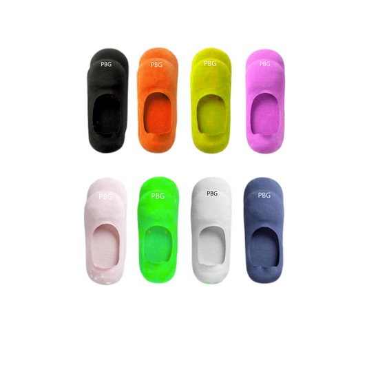 PBG Best Cotton No Show Socks for Women, Multi-Color, 9-11 Sized, Mini sample