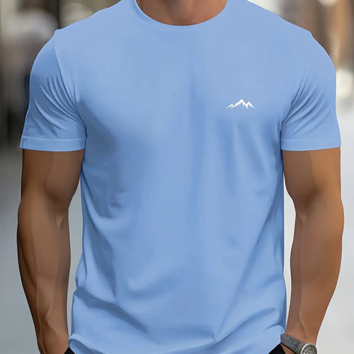 Men's summer 100% pure cotton fashionable casual sports loose mountain
