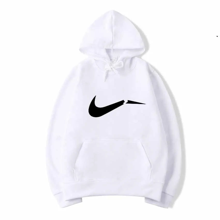 The new men's simple and fashionable hooded sports hoodie for the